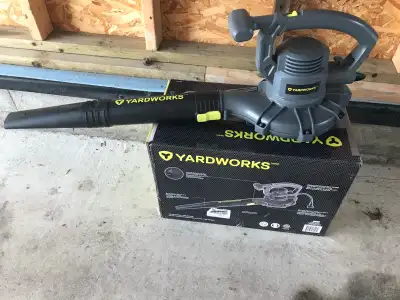 Yardworks 12 amp Leaf Blower and Vacuum., View more