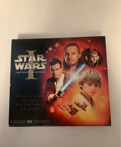 Send offer This collector's edition includes: * VHS tape of Star Wars Episode I: The Phantom Menace...