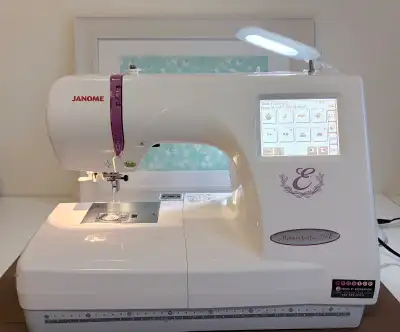 Janome Memory Craft 350E, View more