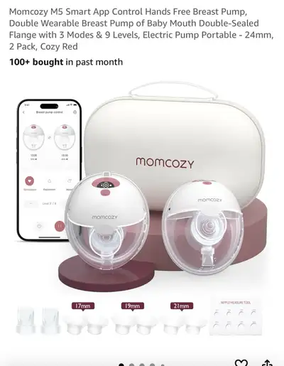 New Open Box Momcozy M5 Breast Pump, View more