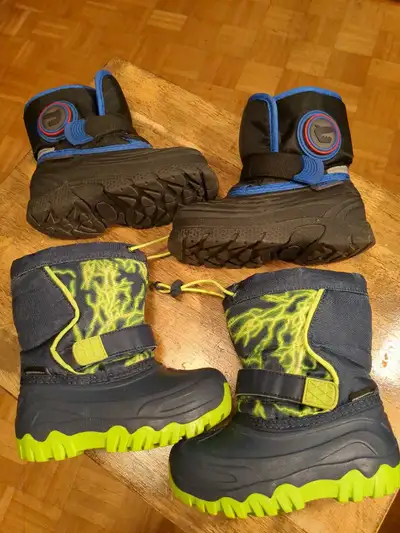 Toddler Boy's Winter Waterproof Boots - Size 8T, View more