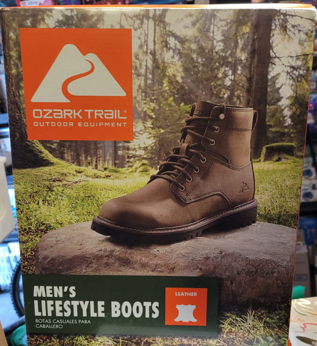 NEW Ozark Trail Men's Lifestyle Outdoor Hiking Boots Size 11 in Men's Shoes in Mississauga / Peel Region