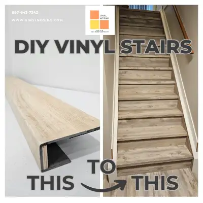 ⧪⧪ONLINE STORE | CUSTOM VINYL NOSING | VINYL STAIR TREADS ⧪⧪, View more