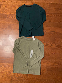 New long sleeved shirts size 8 (lot) BNWT