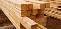 Hemlock beams 6x6 8x8 10x10