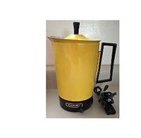 Vintage Empire Yellow Electric Kettle
