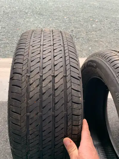 Brand new tires were taken off car when we bought it in December (installed winter tires ), we’re on...