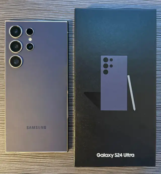S24 Ultra 256 GB Titanium Violet in Cell Phones in Mississauga / Peel Region - Image 2