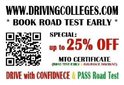 DRIVING SCHOOL G2 G  Scarborough Guarnatee* DRIVEwithCONFIDENCE, View more