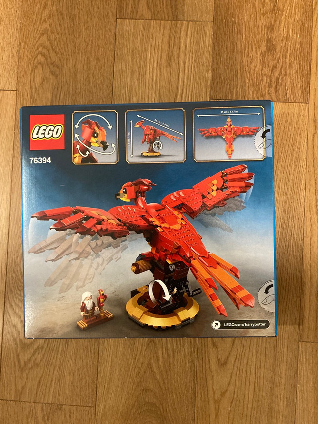 Lego Harry Potter 76394 Fawkes Dumbledore Phoenix dans Jouets et jeux  à Longueuil/Rive Sud - Image 3