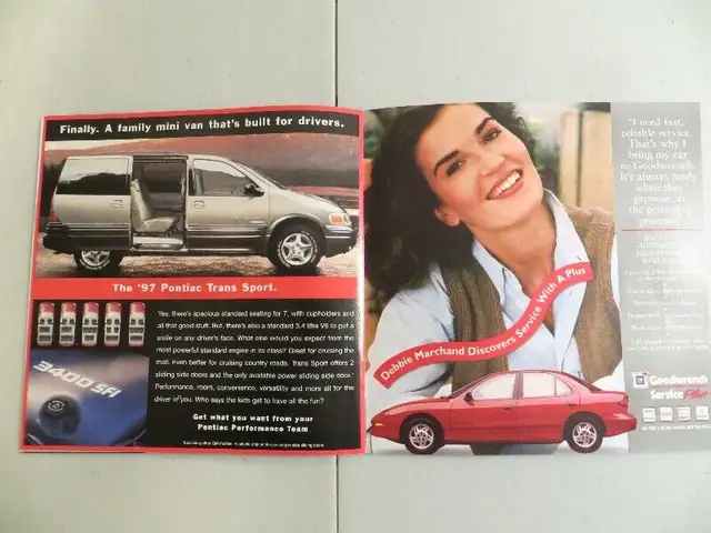 1997 GM SHOW ROOM SALES BROCHURE in Vehicle Parts, Tires & Accessories in Belleville - Image 6