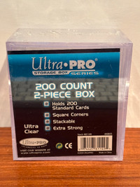 ULTRA PRO 200 COUNT 2-PIECE BOX