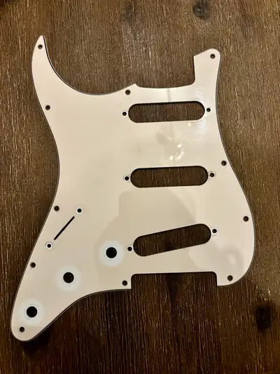 OEM Fender Stratocaster Pickguard - Left Handed, View more