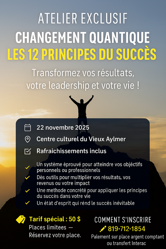 EXCLUSIVE WORKSHOP – ✨THE 12 SUCCESS PRINCIPLES Canfield Method64520047021443121