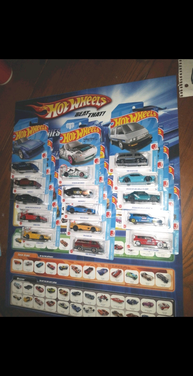 Hot Wheels '22 J-Imports Complete set of 10 w/5 color variations in Toys & Games in Guelph