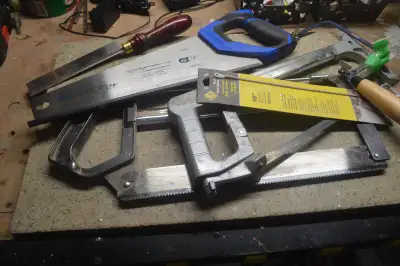 Professional Grade  Saws, both Wood and Metal, View more