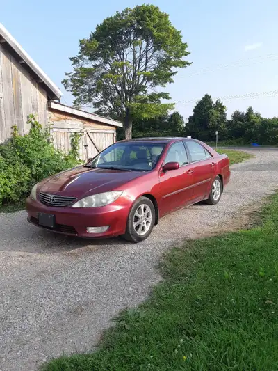 Red 2006 Toyota Camry with 263,000kms. If you are looking for reliability and fuel efficiency at an...