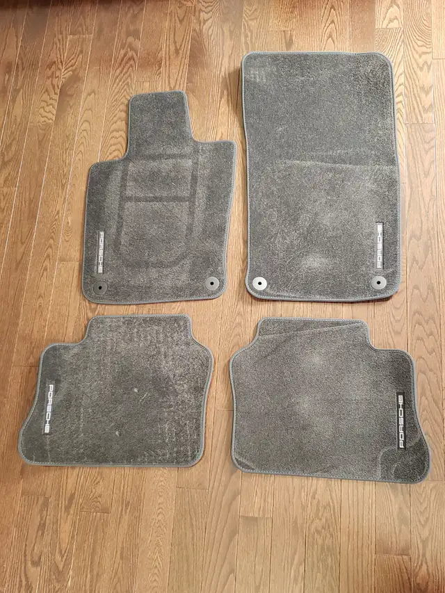 Porsche Panamera 2010-2016 Black Carpet Floor Mat Set in Other in Markham / York Region - Image 2