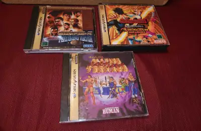 3 Sega Saturn Games; all C.I.B. (Selling as One Lot), View more