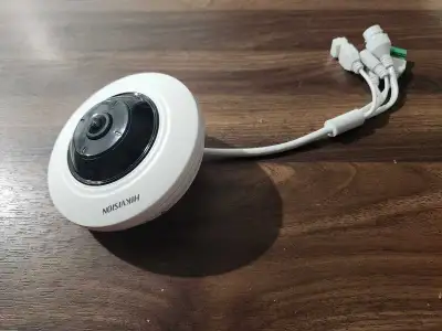 Hikvision 5MP Fisheye Security Camera USED, View more