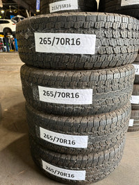 265/70R16 Goodyear pneus ete/summer tire 2657016