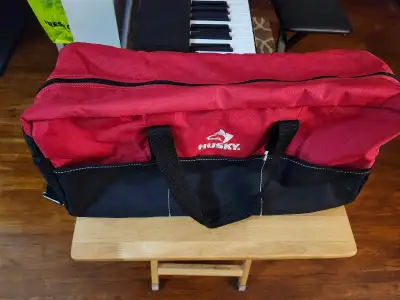 Husky Red and Black Tool Bag (size in pictures), View more