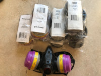 Honeywell North Chemical Mask and Cartridges