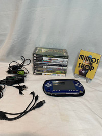 PSP Console + Games + Extras