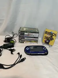 PSP Console + Games + Extras