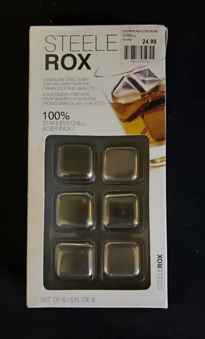 Steele Rox Ice Cubes, View more