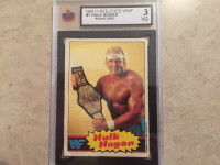 Hulk Hogan Rookie Card #1 Yellow Background O Pee Chee