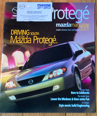 2001 MAZDA PROTEGE MAGAZINE FOR SALE