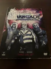 DVD Startcade Essential Collection WWE WCW 3 Discs Set Booth 276