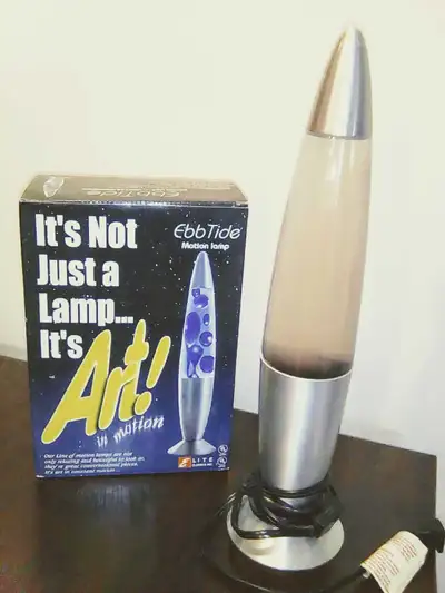 Add a touch of retro charm to your space with this EbbTide motion lamp, which comes complete with it...