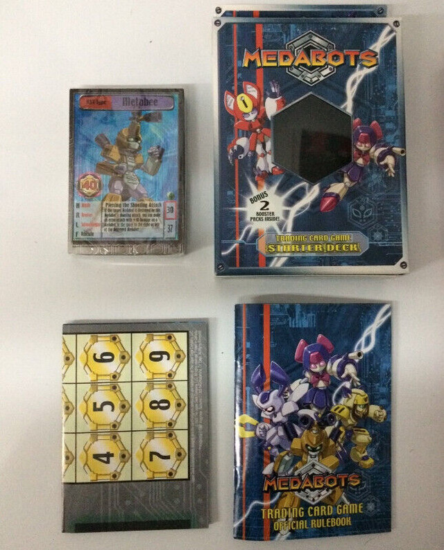 MEDABOTS TRADING CARD GAME TCG CCG STARTER DECK in Toys & Games in City of Montréal