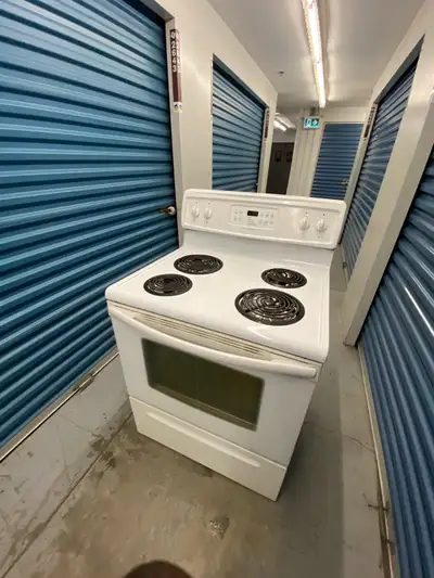 FRIDGDAIRE WHITE COIL STOVE , View more