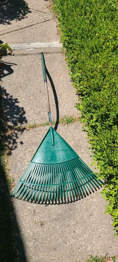 Extra Large Ergonomic Leaf Rake - Faster Clean-Up!, View more
