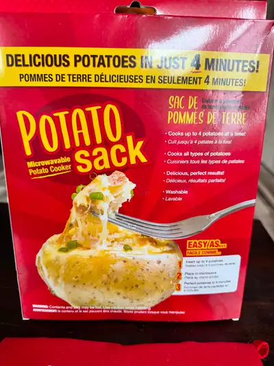 Potato Sack microwavable potato cooker, View more