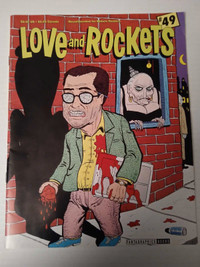 Love and Rockets comic book 49 in very good condition 