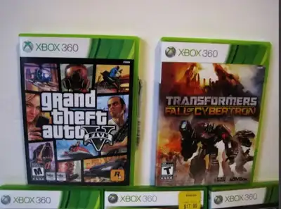 XBOX 360 Jeux Video / XBOX1 and PS4 Video Games, View more