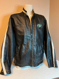 Saskatchewan Roughriders leather jacket men’s XL