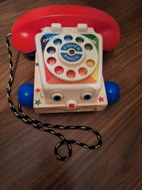 Vintage Fisher Price 'Chatter' Telephone in Toys & Games in Edmonton