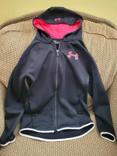 Under armour girls zip up hoodie, View more
