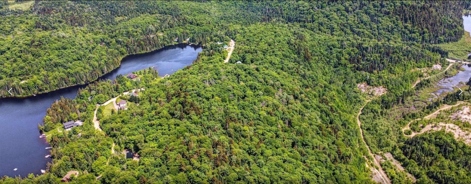 Terrains de 19 acres - top de Montagne - St-Adolphe - d' Howard — photo 1