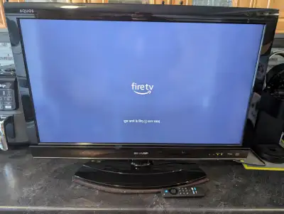 SHARP AQUOS 32" TV with Amazon Fire TV Stick 4K, View more