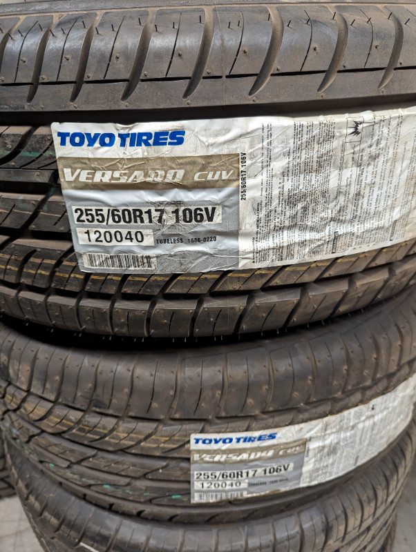 P 255/60 R17 Toyo Versado in Tires & Rims in Red Deer - Image 2