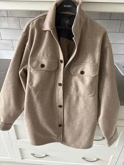 NEW H&M Shacket....XL, View more