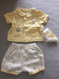 Baby boy suit with socks brand new