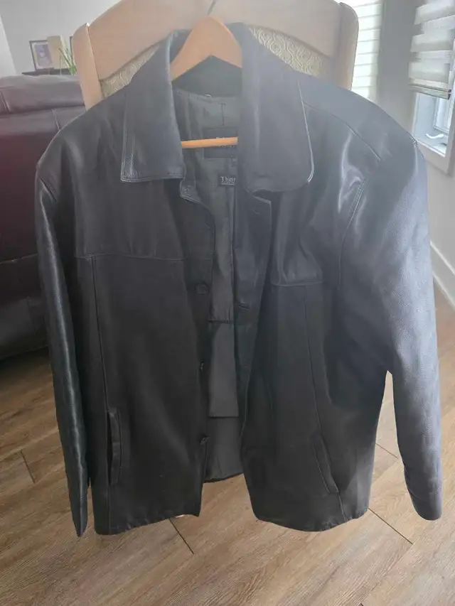 Thinsulate Leather Coat