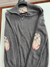 Pull cachemire Burberry homme